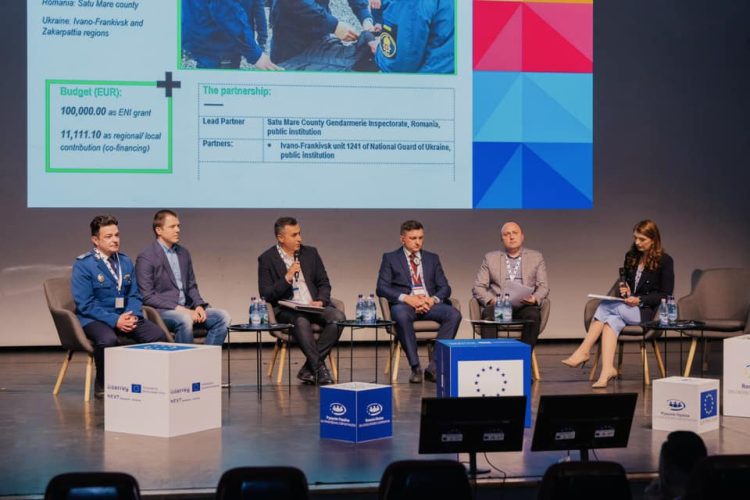 Inspectoratul de Jandarmi Județean Maramureș participă la conferința de închidere a Programului Operațional România – Ucraina 2014 – 2020