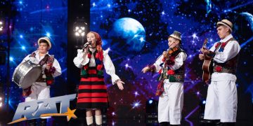 MARAMUREȘUL REUNIT: Copiii din trupa „Două perechi de frați” au creat un moment spectaculos de folclor în cadrul emisiunii „Românii Au Talent ”