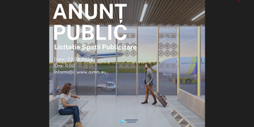 Aeroportul Internațional Maramureș anunță licitație publică pentru spații publicitare
