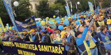 Sindicaliștii din sănătate continuă grevă