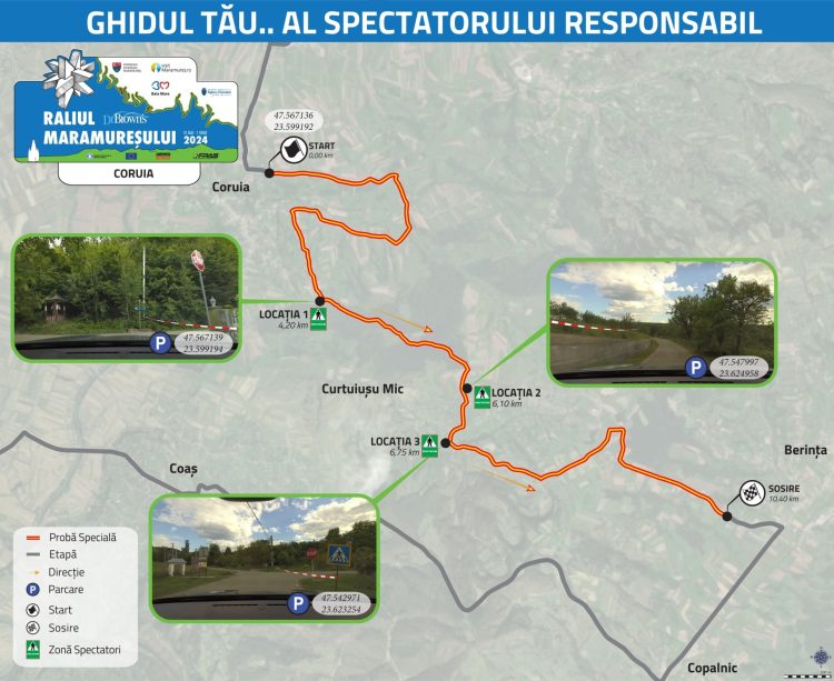 Raliul Maramureşului 2024. Ghidul spectatorului responsabil
