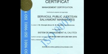 Excelență în Serviciu: SPJ Salvamont Maramureș primește certificarea ISO 9001:2015