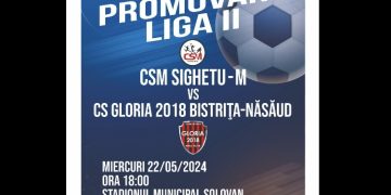 Meci istoric la Sighetu Marmației: CSM Sighetu Marmației întâlnește Gloria Bistrița Năsăud