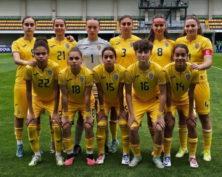 Andreea Cândea, jucătoarea echipei ACS Fotbal Feminin Baia Mare, a strălucit în cele două partide ale Turneului de Dezvoltare UEFA din Republica Moldova, marcând trei goluri.