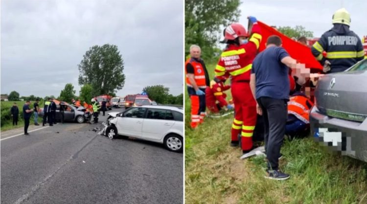 Accident mortal pe DN 1C. O fetiță de 3 ani din Satu Mare a decedat
