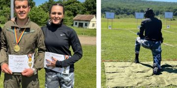 Doi polițiști maramureșeni, în fruntea clasamentului Campionatului de Tir al MAI