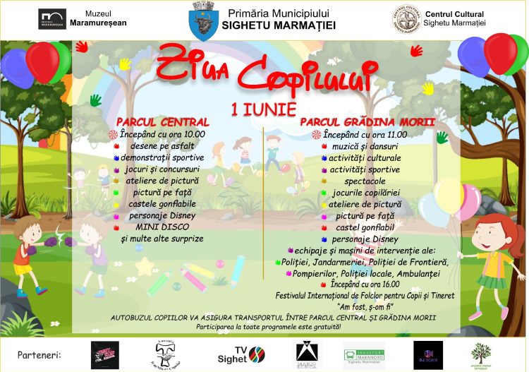 Ziua Internațională a Copilului la Sighetu Marmației: O sărbătoare de neuitat pentru cei mici