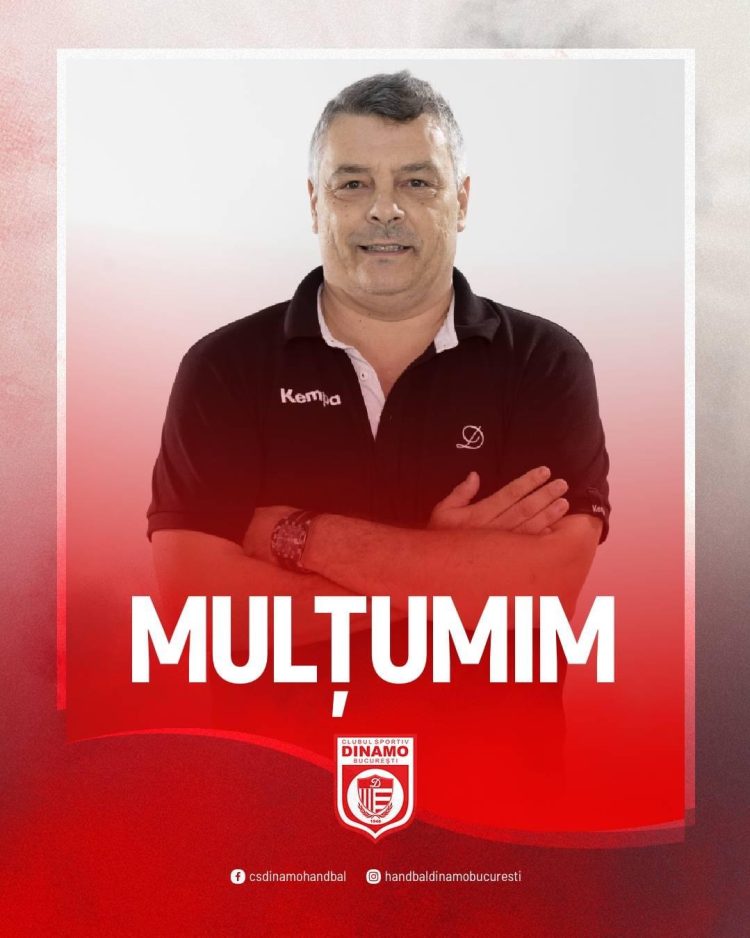 Dinamo București se desparte de antrenorul Xavier Pascual: „MULȚUMIM, Pasqui!”