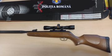 Armă deținută ilegal de un sighetean, ridicată de polițiștii specializați în regimul armelor și munițiilor