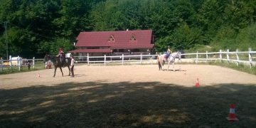 Școala de călărie Băița organizează tabere de echitaţie