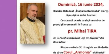 Hram la Biserica „Înălțarea Domnului” din Târgu Lăpuș