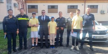 Întâlniri ale poliţiştilor cu elevi de la Liceul Internațional Baia Mare, în cadrul Job Shadow Day
