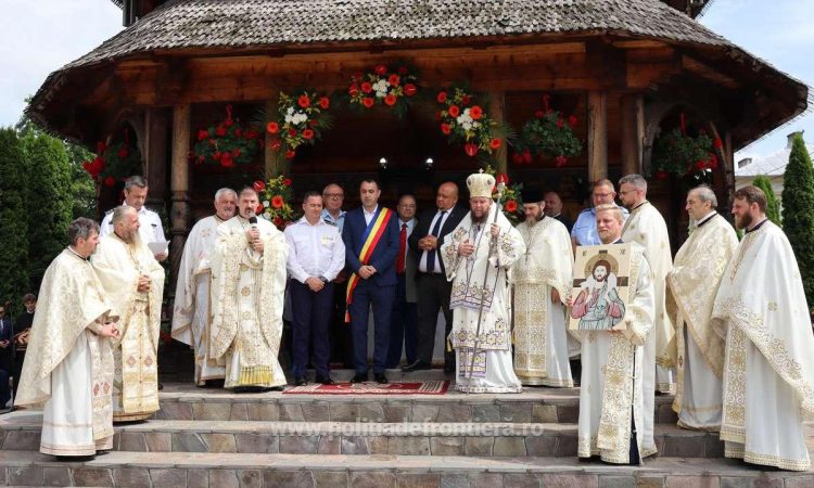 Hramul Bisericii „Sf. Voievod Ştefan cel Mare” din incinta Inspectoratului Teritorial al Poliției de Frontieră Sighetu Marmației