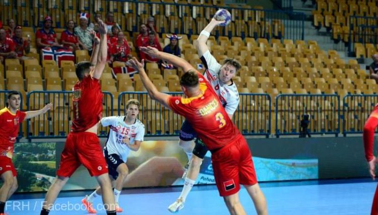 Handbal masculin: România, învinsă clar de Norvegia la Campionatul European U20