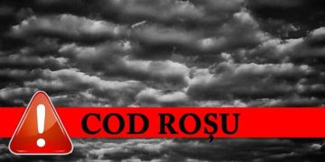 Cod roșu de furtună în mai multe zone din țară