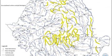 O nouă ATENŢONARE HIDROLOGICĂ pentru râurile Vişeu, Iza şi Lăpuş