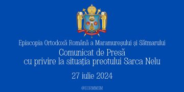 Lămuririle Episcopiei cu privire la situația Părintelui Nelu Sarca