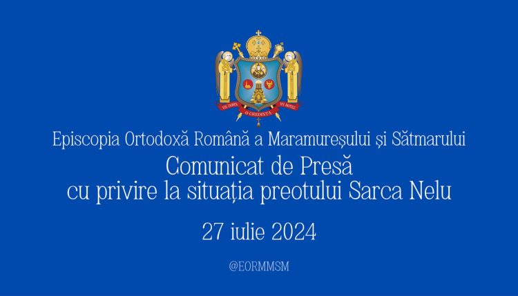 Lămuririle Episcopiei cu privire la situația Părintelui Nelu Sarca