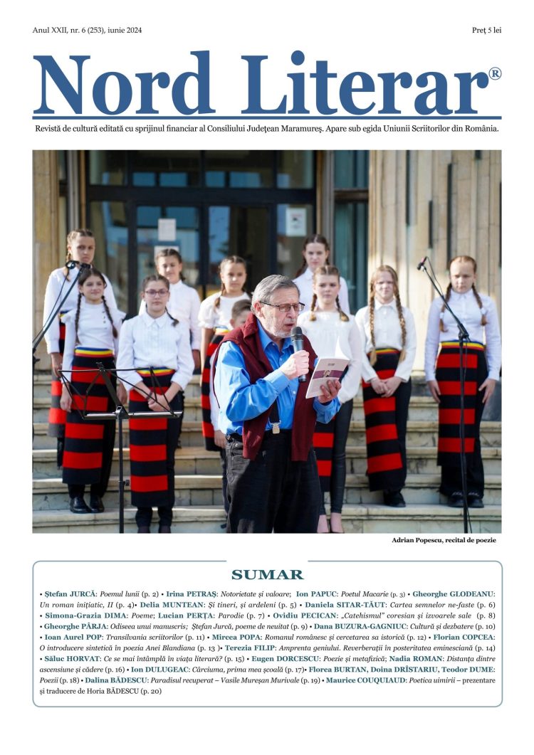 A apărut noul număr al revistei de cultură „Nord Literar”