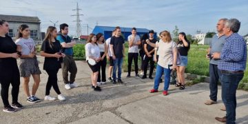 Studenții de la specializarea biologie a Centrului Universitar Nord, în vizită la Stația de Epurare a apelor uzate și Stația de Tratare a apei din Baia Mare