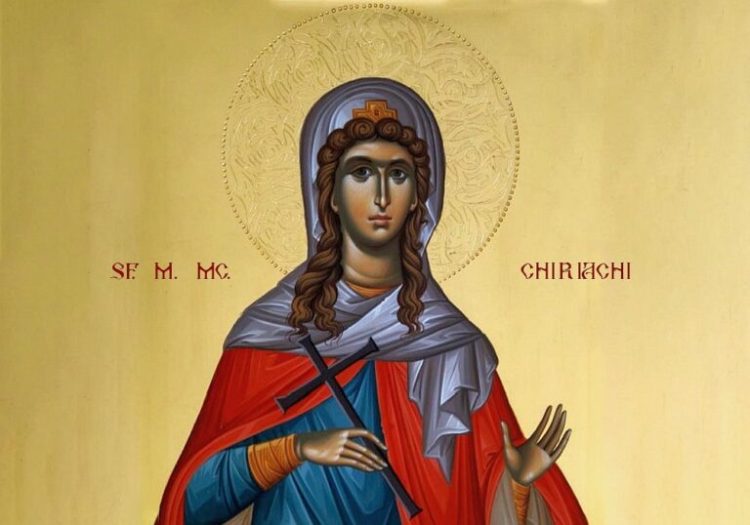 7 Iulie – Sfânta Mare Muceniţă Chiriachi