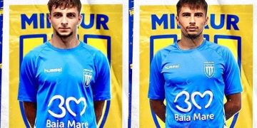 Fotbal. Ionuţ Albu şi Raul Saroşi, noile achiziţii ale CS Minaur Baia Mare