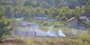 Un nou incendiu de vegetație produs din inconșiență în satul Buzeşti