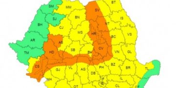 Cod galben de vreme instabilă în Maramureş până joi