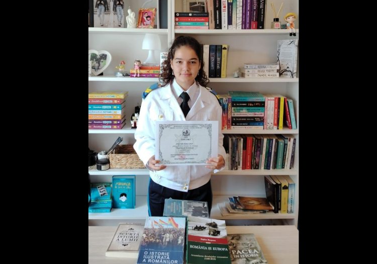 Iulia Laza este din Sârbi și este câștigătoarea unui important concurs național