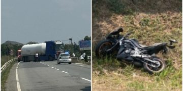 Accident mortal în Satu Mare. Un motociclist de 35 de ani s-a ciocnit cu o cisternă