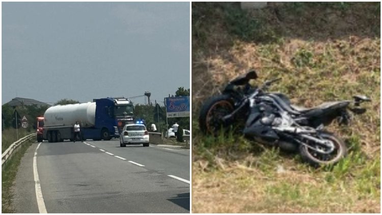 Accident mortal în Satu Mare. Un motociclist de 35 de ani s-a ciocnit cu o cisternă