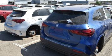 Banda de români s-a specializat în furtul de roți de la vehicule de lux, pradă de 2 milioane de euro