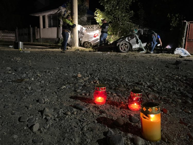 Mesajul de condoleanțe a Inspectoratului de Poliție a Județului Maramureș pentru cei doi polițiști morți în tragicul accident rutier