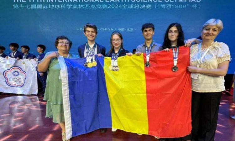 Vestea bună! Aur, argint și bronz pentru elevii români în China!