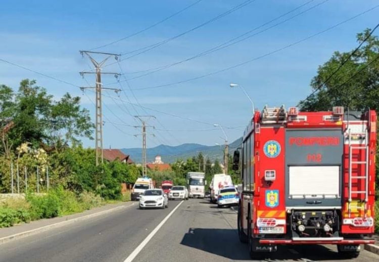 Accident cu trei mașini implicate în Baia Mare