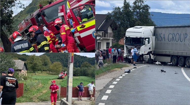 Accident mortal în Căpâlna