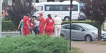 Pieton lovit în zona catedralei de pe bd. Unirii din Baia Mare