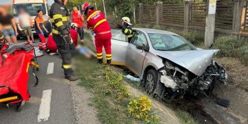 Două victime în urma unui accident la Ilba – foto