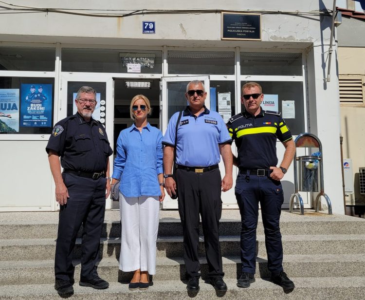 Cooperare româno-croată. Un polițist maramureșean se află pe litoralul croat în desfășurarea unei misiuni