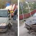 Accident rutier la Coaş. Două persoane rănite – foto