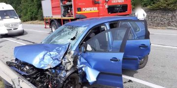 Un tânăr jandarm de 25 de ani a MURIT după un accident pe varianta ocolitoare Gherla