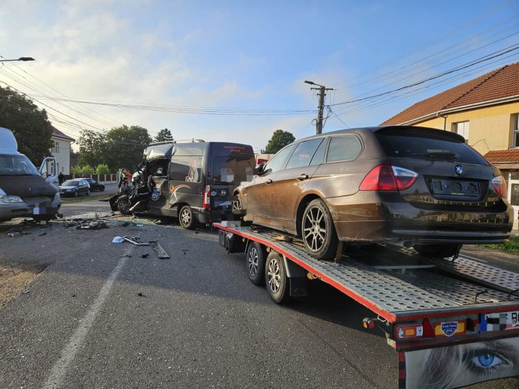 Șofer din Maramureș, vinovat de producerea unui accident în județul vecin