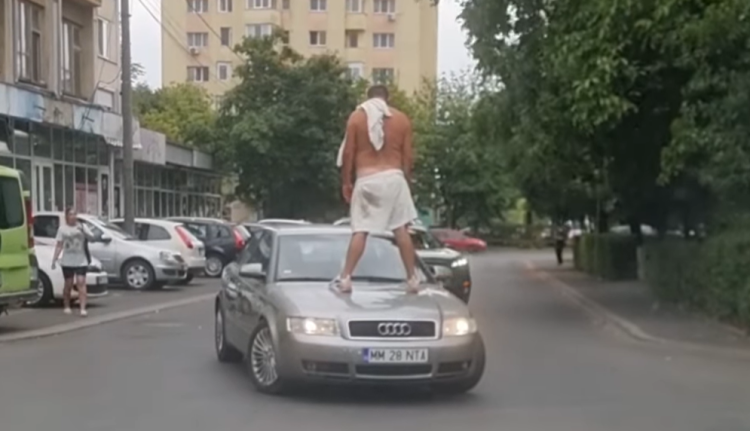 Tarzan de Baia Mare. VIDEO