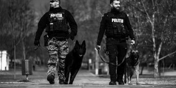 Câinii polițiști sărbătoriți la IPJ Maramureș