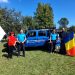 Jandarmii montani maramureșeni, în vizită la tinerii aflați în Tabăra Creștină de la Rohia