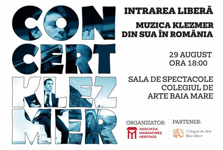 Concert de muzică klezmer, la Colegiul de Arte din Baia Mare