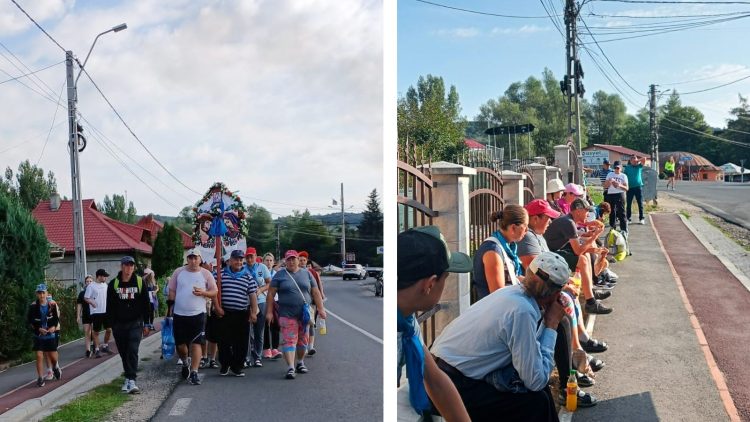 Credința este puterea ardelenilor. Procesiunea spre Nicula este făcută de un număr record de lăpușeni