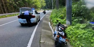 Un sătmărean și-a rupt coloana într-un accident moto în Pasul GUTÂI