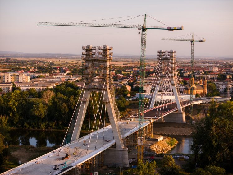 Sătmărenii ne dau clasă. Cum arată noul Pod peste Someș