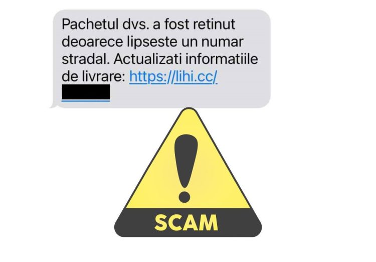 Identitatea Poștei Române folosită pentru campanii de tip Scam